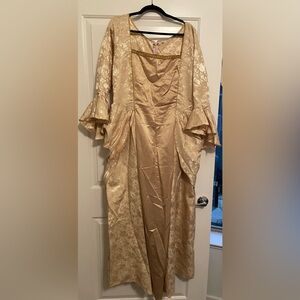 Gorgeous Gold  Renaissance Fair Cosplay Costume Bridgerton Size L